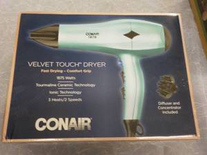 Conair 1875 Velvet Touch Dryer...