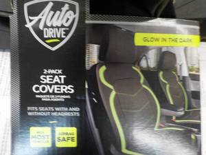 Auto Drive 2 pack Seat Covers...