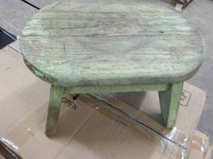 Rustic Small Wood Stool 13 x 9 x 7...