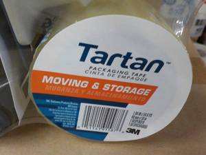 3 Tartan Packing Tape in Dispensers...