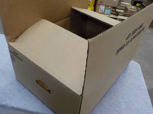 20 Boxes with Handles 23 x 16 x 9...