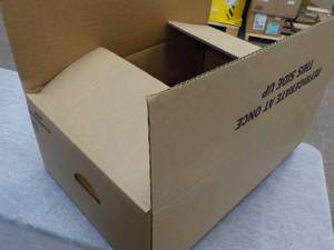 20 Boxes with Handles 23 x 16 x 9...