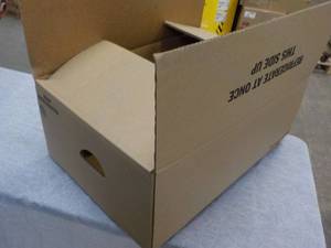 20 Boxes with Handles 23 x 16 x 9...