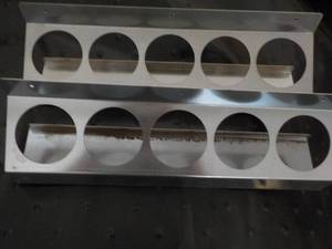 2 - 5 Can Metal Wall Display Shelve...
