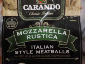 4 - 16 oz Frozen Pkgs Carando Mozza...