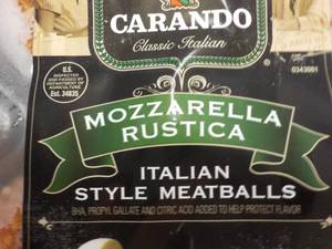 4 - 16 oz Frozen Pkgs Carando Mozza...