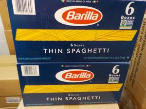 2 - 6 ct Boxes Barilla Thin Spaghet...