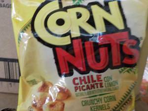 3 - 12 ct Boxes Corn Nuts Chile Pic...