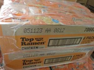 2 - 6 packs Top Ramen Chicken Flavo...