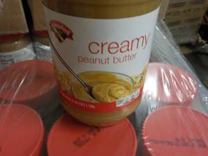 6 - 40 oz Hannaford Creamy Peanut B...
