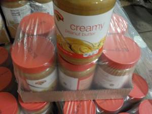 6 - 40 oz Hannaford Creamy Peanut B...