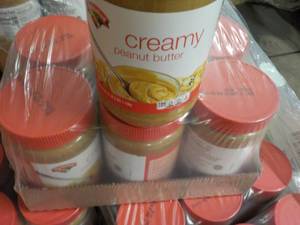 6 - 40 oz Hannaford Creamy Peanut B...