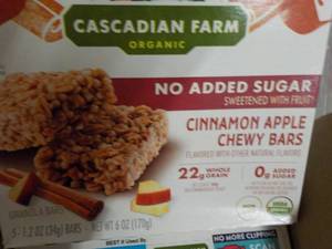 Box of 6 ct Cascadian Farm Cinnamon...