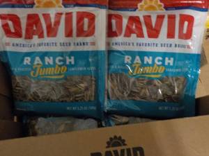 12 - 5.25 oz Bags David Ranch Jumbo...