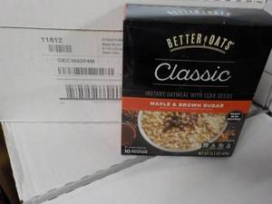 6 ct Box Better Oats Classic Instan...
