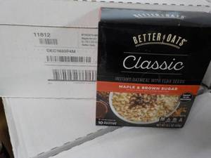 6 ct Box Better Oats Classic Instan...