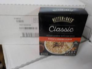 6 ct Box Better Oats Classic Instan...