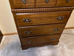 lot 2 image: Tall Dresser