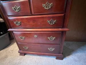 lot 6 image: Cherrywood Dresser