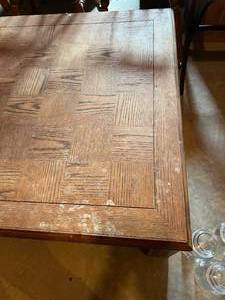 lot 50 image: Wood Coffee Table