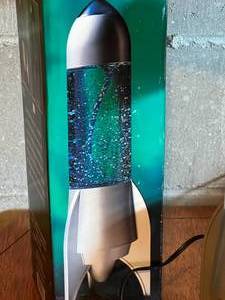 lot 48 image: Rocket Tornado Lamp