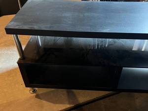 lot 63 image: Black Modern Stand