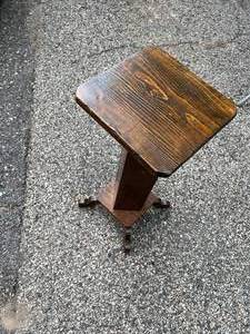 lot 116 image: Wood Plant Stand