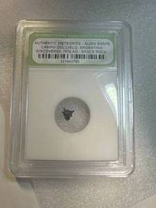 lot 14 image: Genuine Meteorite from 1576 AD