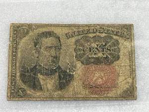 lot 33 image: 1860s or 70s Ten Cent Currency