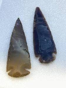 lot 49 image: Lot of 2 Arrowheads