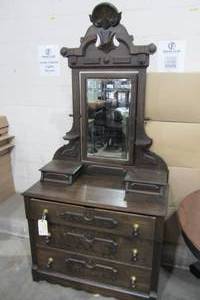 Vintage Vanity with MirrorDress - 38 14 x 18 x 30 38