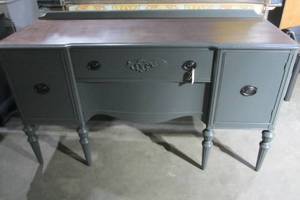 Detailed BuffetConsole Table - 60 x 21 x 34