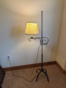 Wrought Iron Lamp