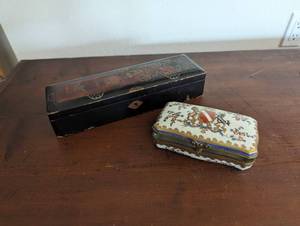 Two Trinket Boxes