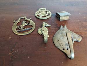 Collection Of Brass Or Similar Material Items