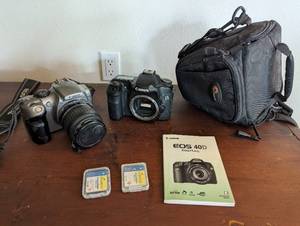 Two Canon Cameras