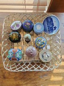 Collection Of Trinket Boxes And More