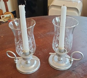 Pair Of Candleholders