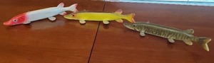 Three Fish Decoys