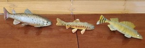 Three Fish Decoys
