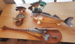 Collection Of Faux Fish Dcor