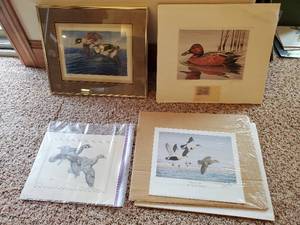 Four Duck Prints