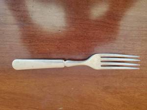 Vintage WW1WW2 Silco US Stamped Military Mess Fork
