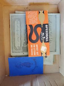 Collection Of Old Calligraphy Items