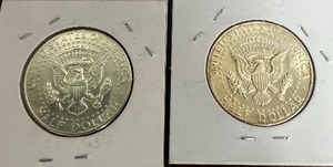 LOT OF 2 (BU) KENNEDY HALF DOLLARS