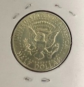 1964D BU KENNEDY HALF DOLLAR  90% SILVER