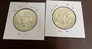 LOT OF 2 (BU) KENNEDY HALF DOLLARS
