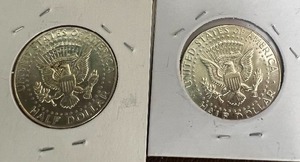 LOT OF 2 (BU) KENNEDY HALF DOLLARS