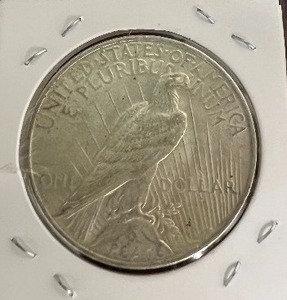 1922 SILVER PEACE DOLLAR