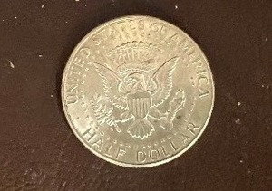 1964 KENNEDY HALF DOLLAR  90% SILVER